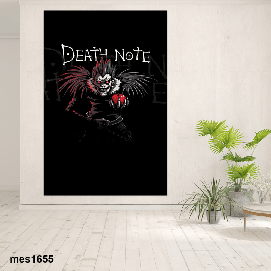 لوحة جدارية مطبوعة على لوح اكريلك من انمي DEATH NOTE / مذكرة الموت