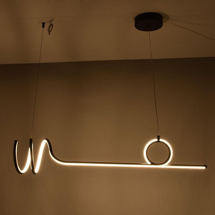 ثريا معلقة  LED دوائر 100 سم
