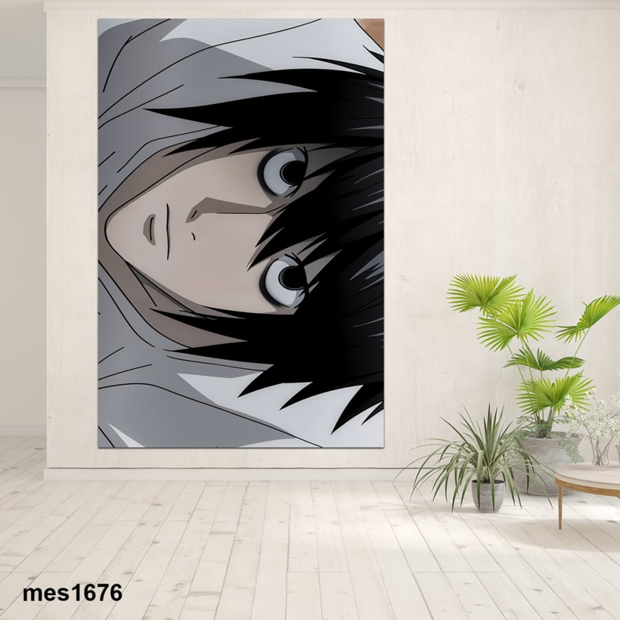 لوحة جدارية مطبوعة على لوح اكريلك من انمي DEATH NOTE / مذكرة الموت