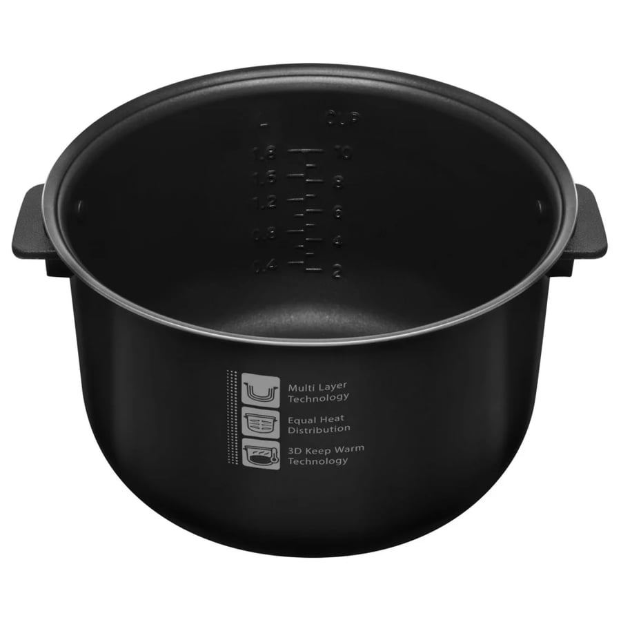 سينكور  طاهي الارز الكهربائي بالبخار - قدر ضغط 1.8 لتر