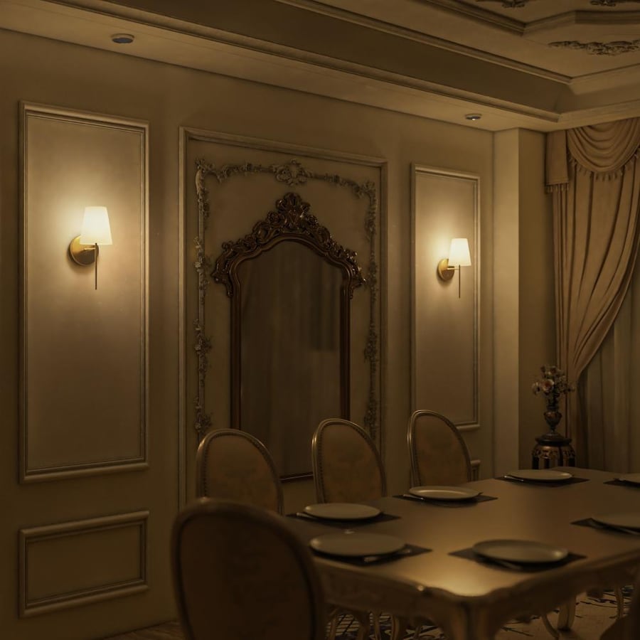 إنارة جدارية داخلية كلاسيك