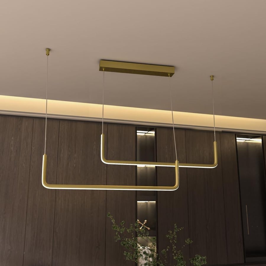 ثريا معلقة LED خطين