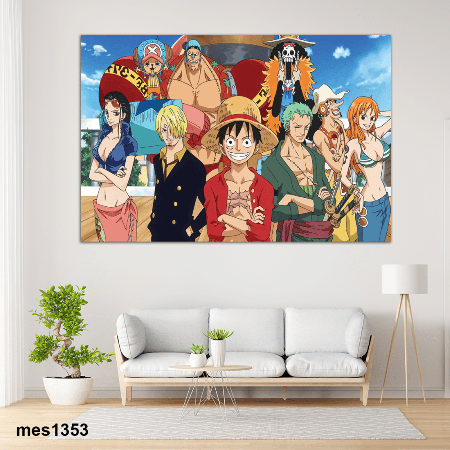 لوحة جدارية مطبوعة على لوح اكريلك من انمي One Piece / ون بيس