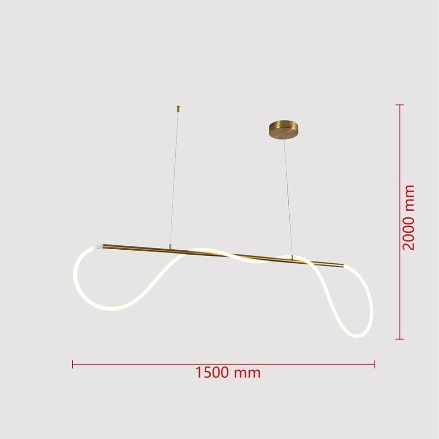 ثريا معلقة LED إنارة 360ْ