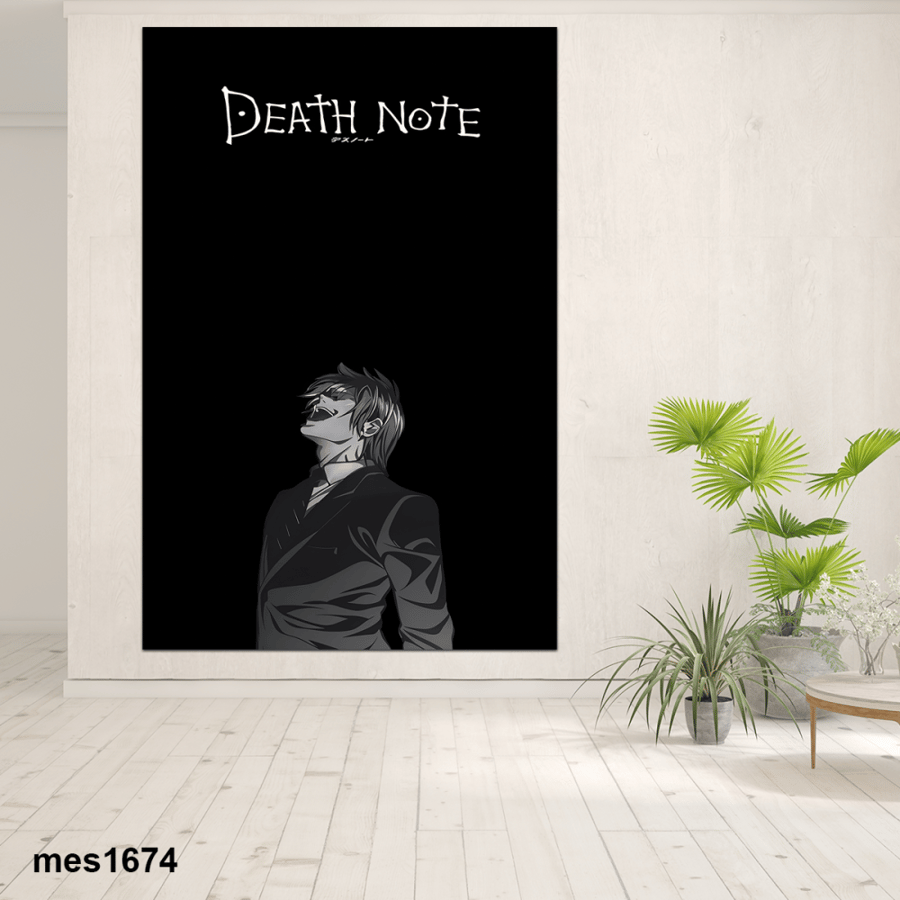 لوحة جدارية مطبوعة على لوح اكريلك من انمي DEATH NOTE / مذكرة الموت