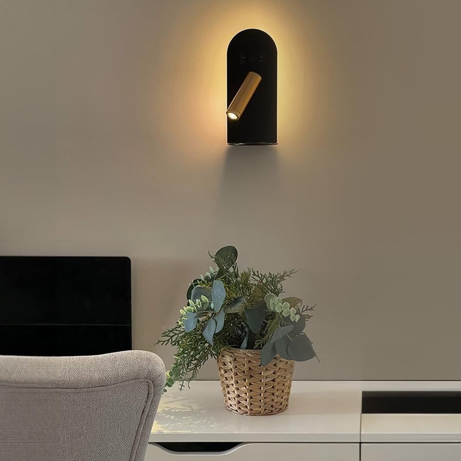 إنارة جدارية داخلية مودرن LED بطارية موجه