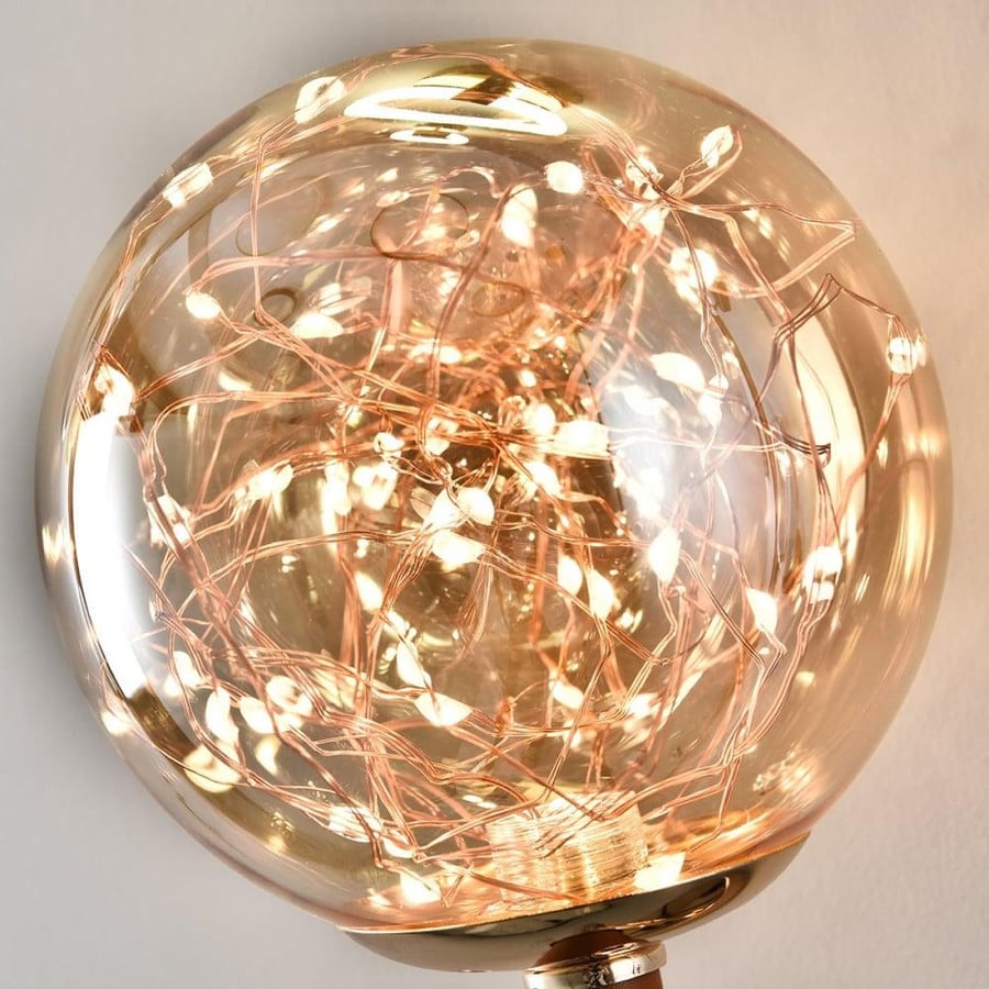 ابليك ذهبي بقاعدة ذهبي مع  نقط LED