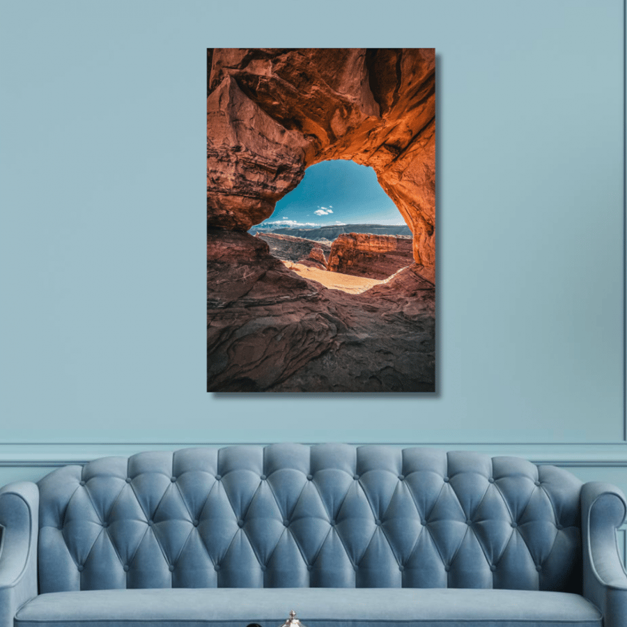 Printed and decorative canvas wall painting