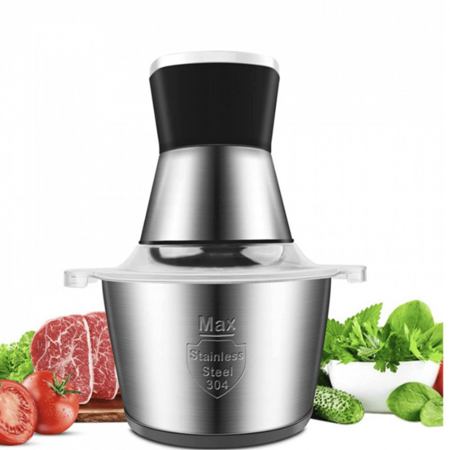 Rebune steel meat and vegetable slicer - 3 liter capacity - 500 watts