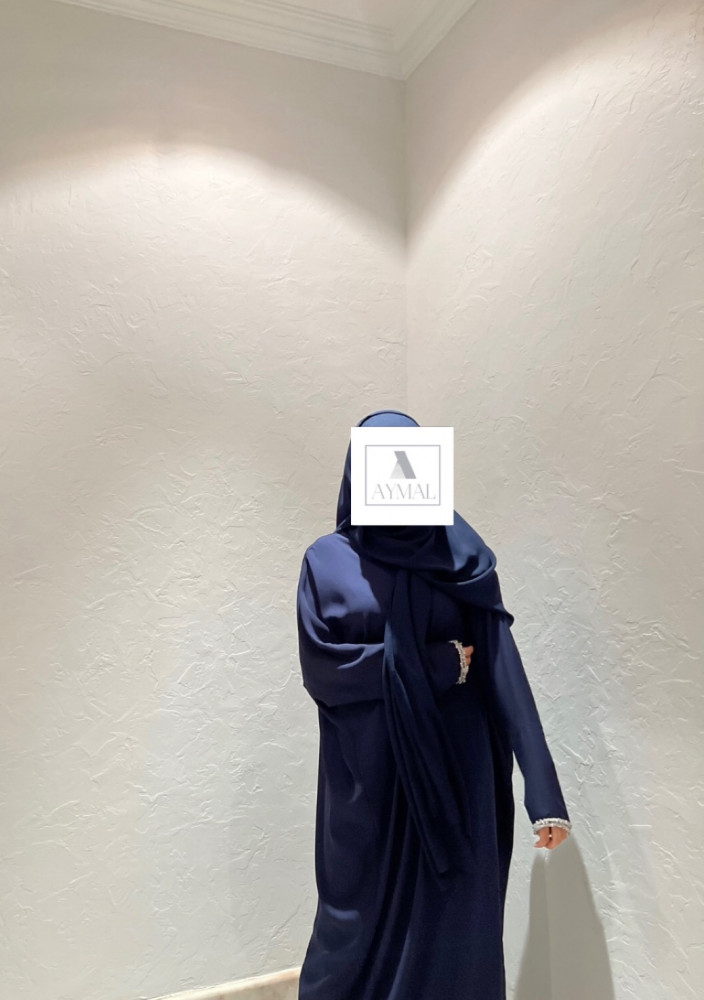 Navy abaya