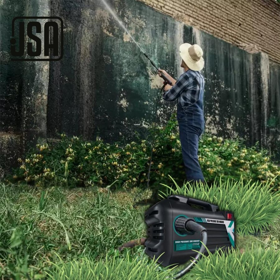 مضخة غسيل السيارات ضغط عالي JSA – قوة تنظيف مثالية بحجم صغير!