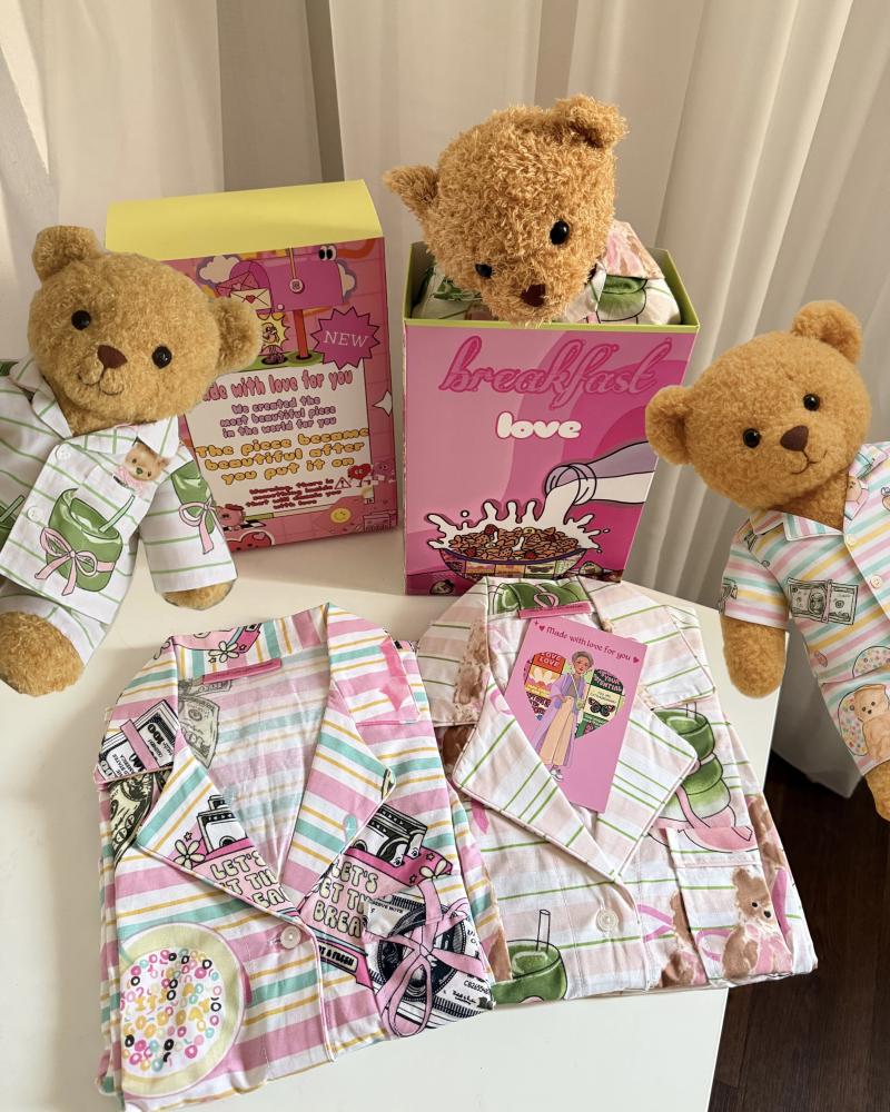 بجاما مع دبدوب للكبار