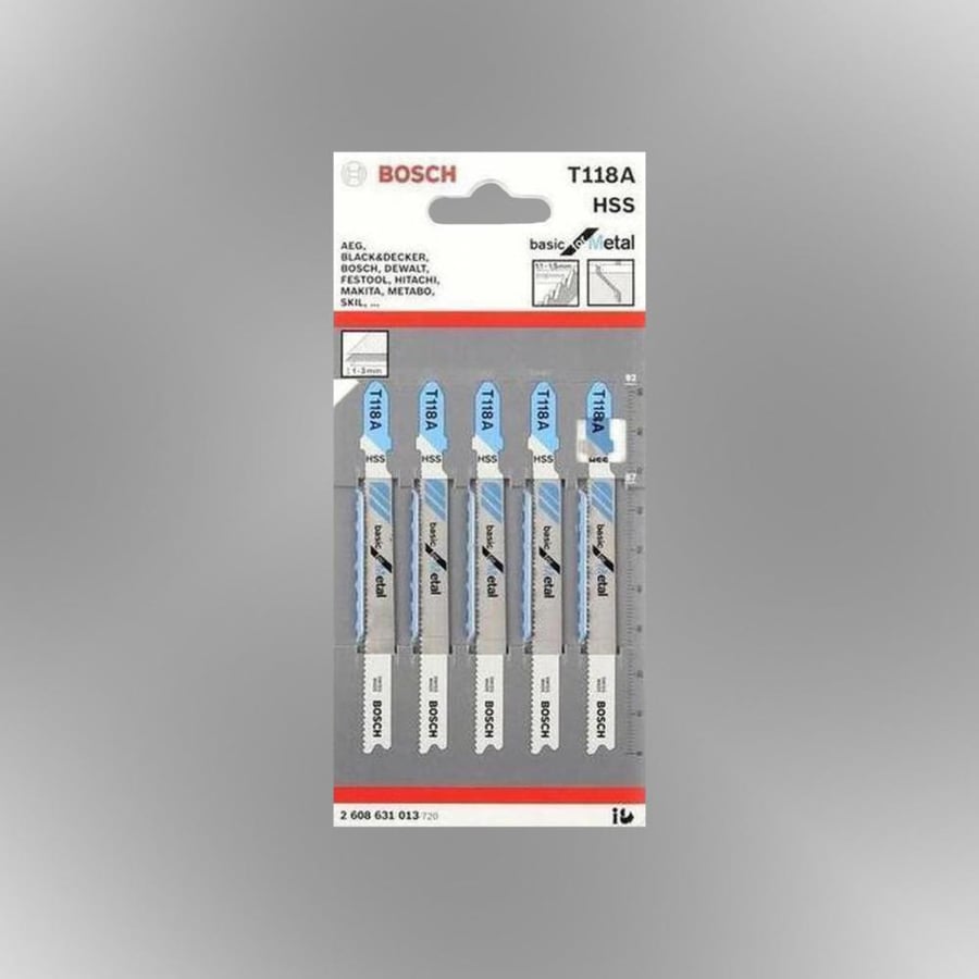 طقم ريش اركت بوش للحديد  JIG SAW BLADE BOSCH SET