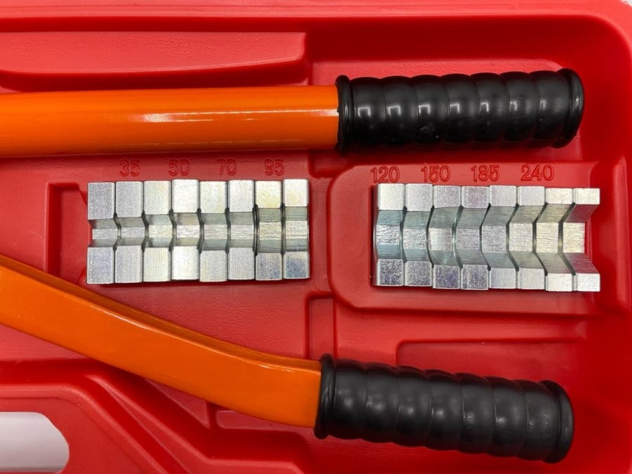 مكبس كيبل هيدروليك 300 ديوسر تايواني HYDRAULIC CRIMPING DEWESSER TAIWAN YQK-300A