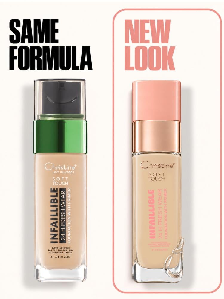 Christine Soft Touch Full Coverage Foundation No. 03