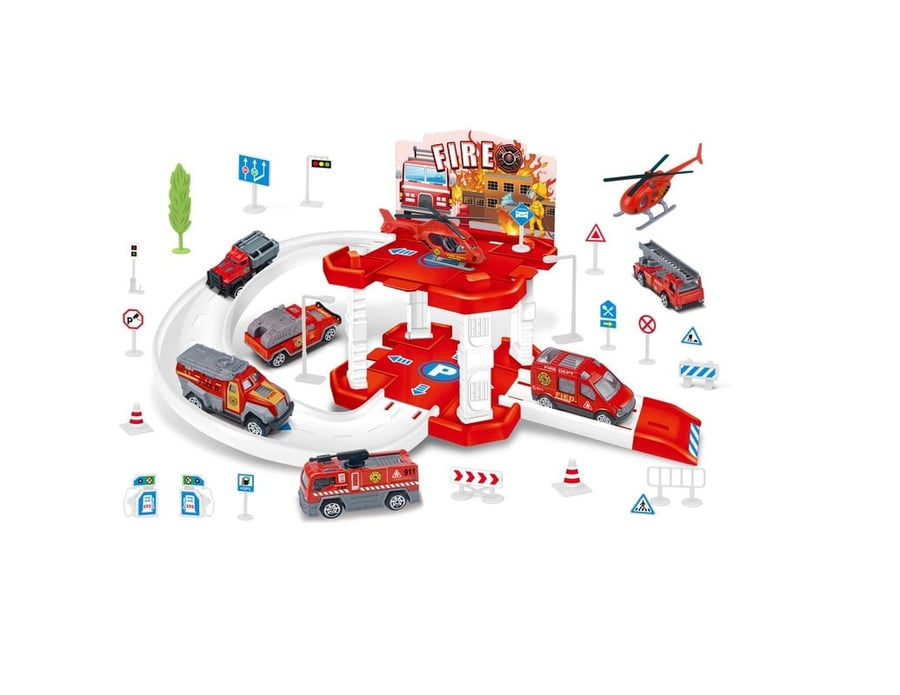 Fire truck parking
