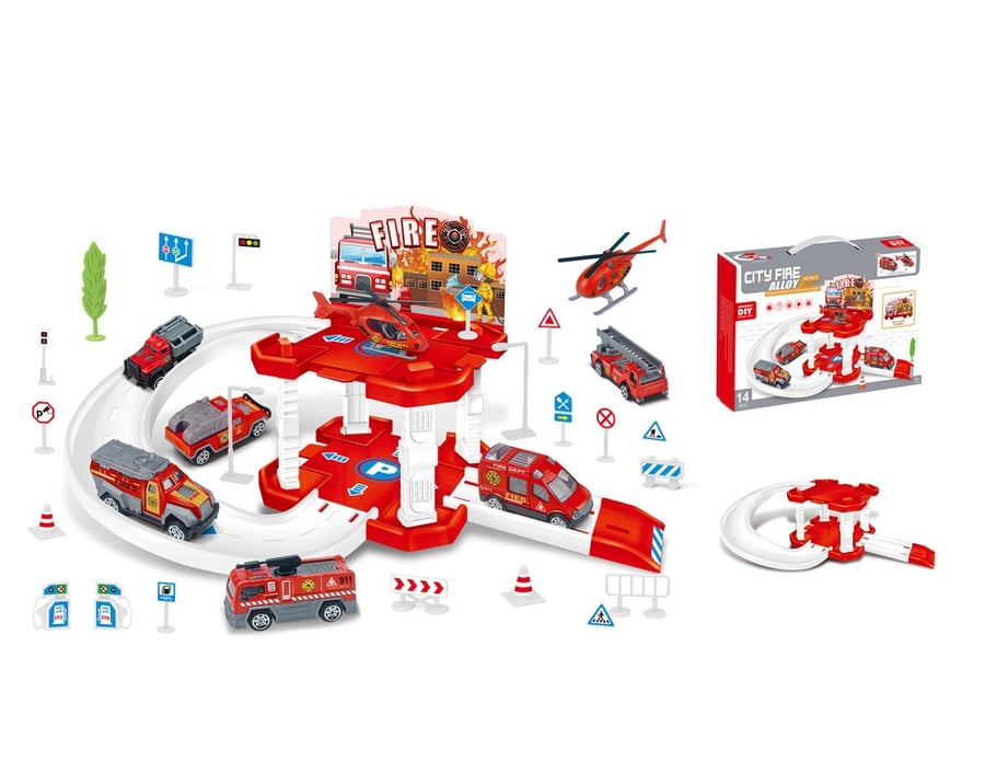Fire truck parking