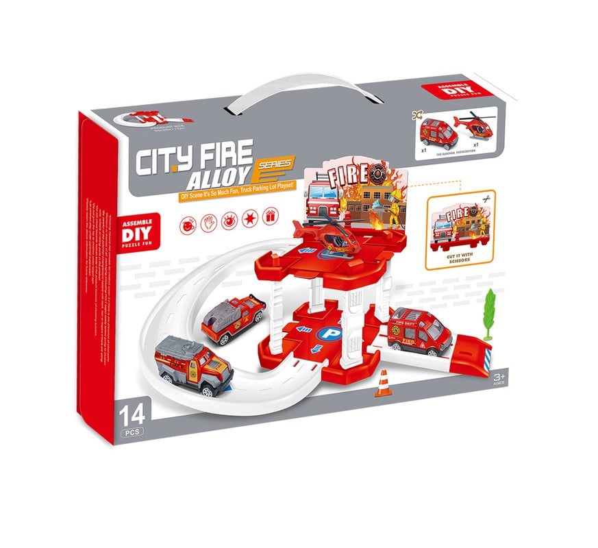 Fire truck parking