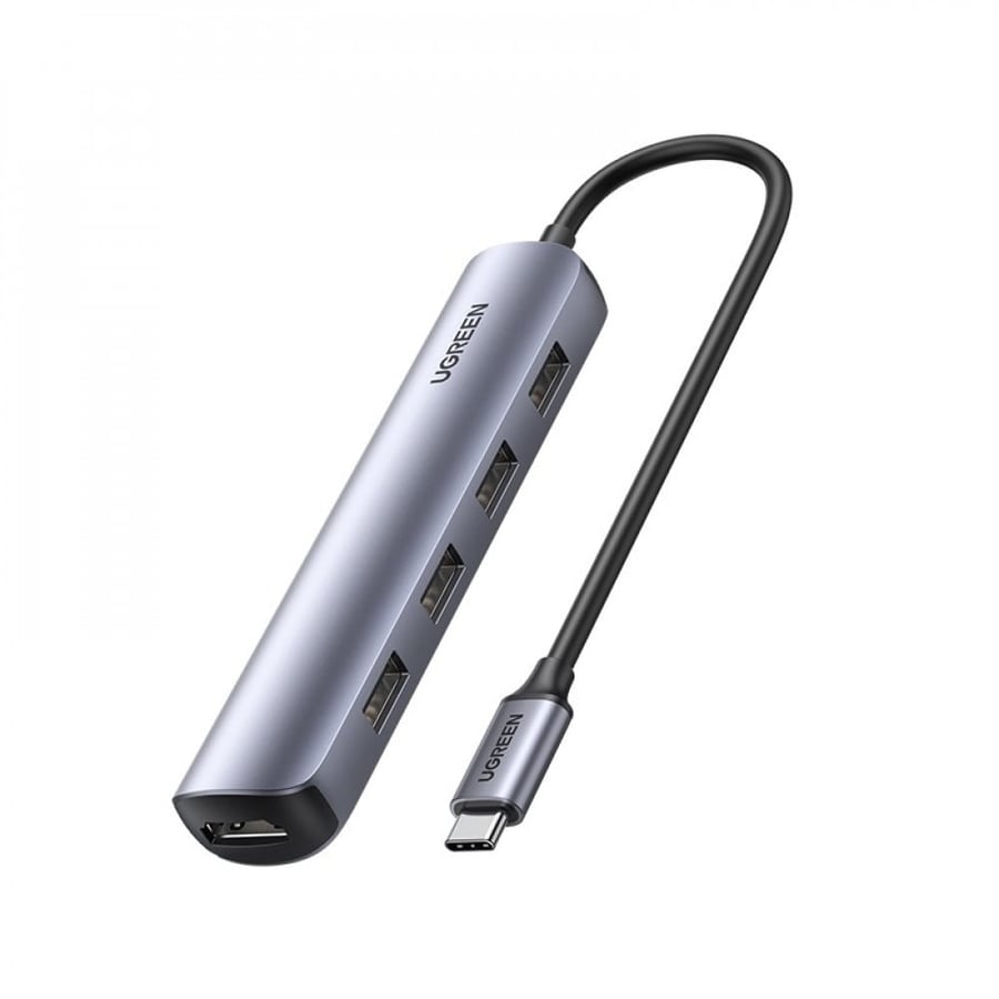 يوجرين - موزع محول يو اس بي سي هب USB C Hub فائق النحافة 5