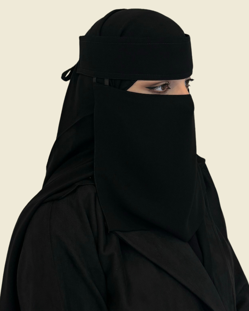 نقاب طويل -2 مغاط - ربط