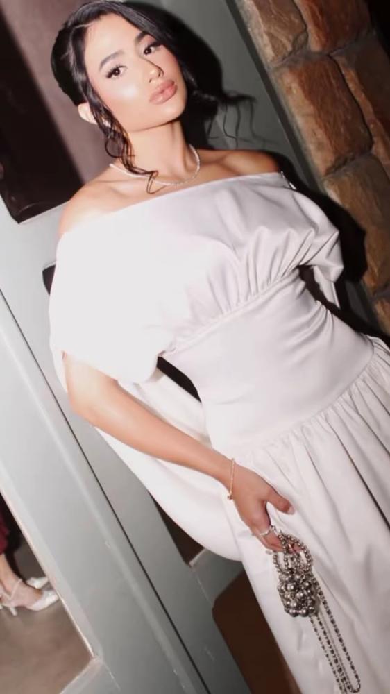 White dress