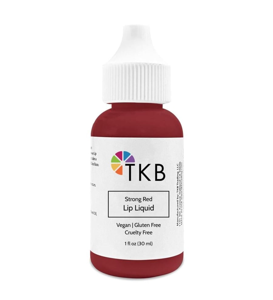 TKB Lip Liquid - Strong Red