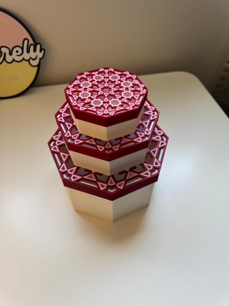 Application and distribution box - red color