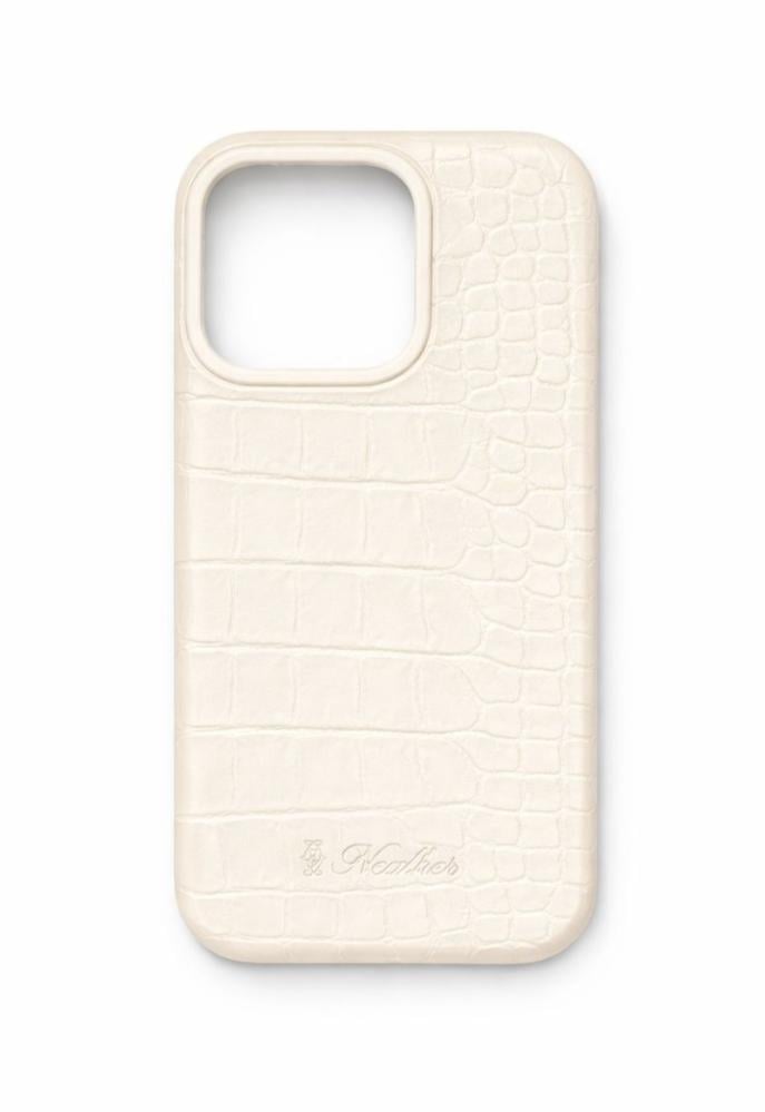 Embossed Croc Leather iPhone Case Felinah line