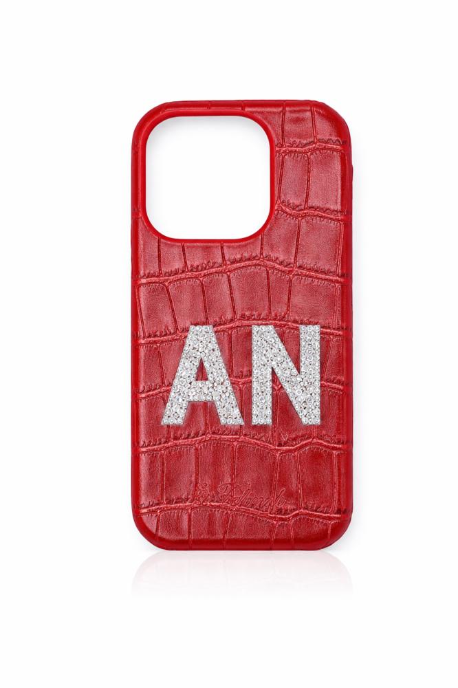 Embossed Croc Case Side by Side