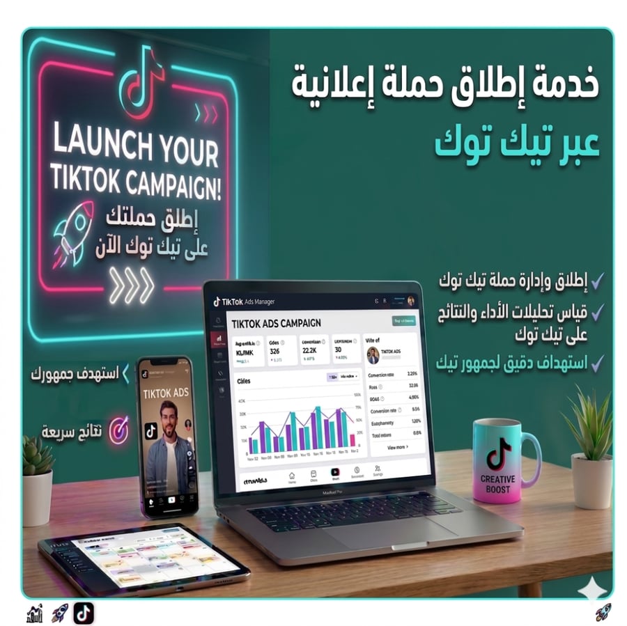 حملة إعلانية في تيك توك