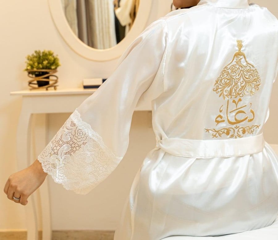 روب عروس دانتل