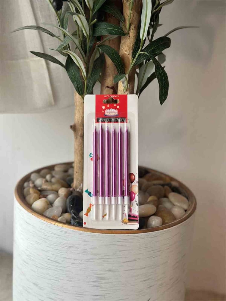 Colorful candles
