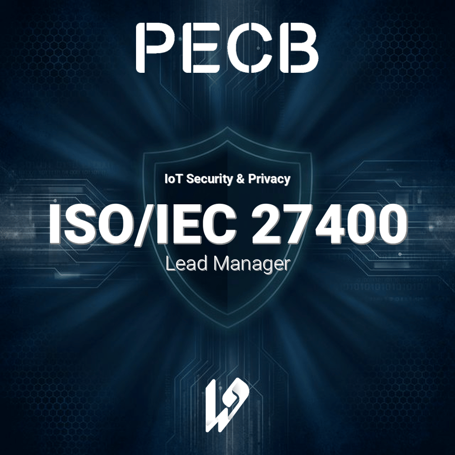 دورة PECB المعتمدة: ISO/IEC 27400 مدير رئيسي (Lead Manager)