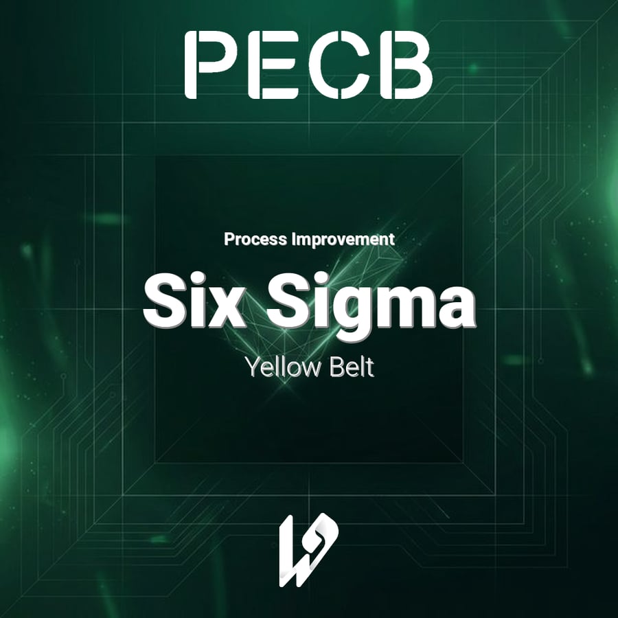 دورة PECB المعتمدة: ستة سيجما الحزام الأصفر (Yellow Belt)