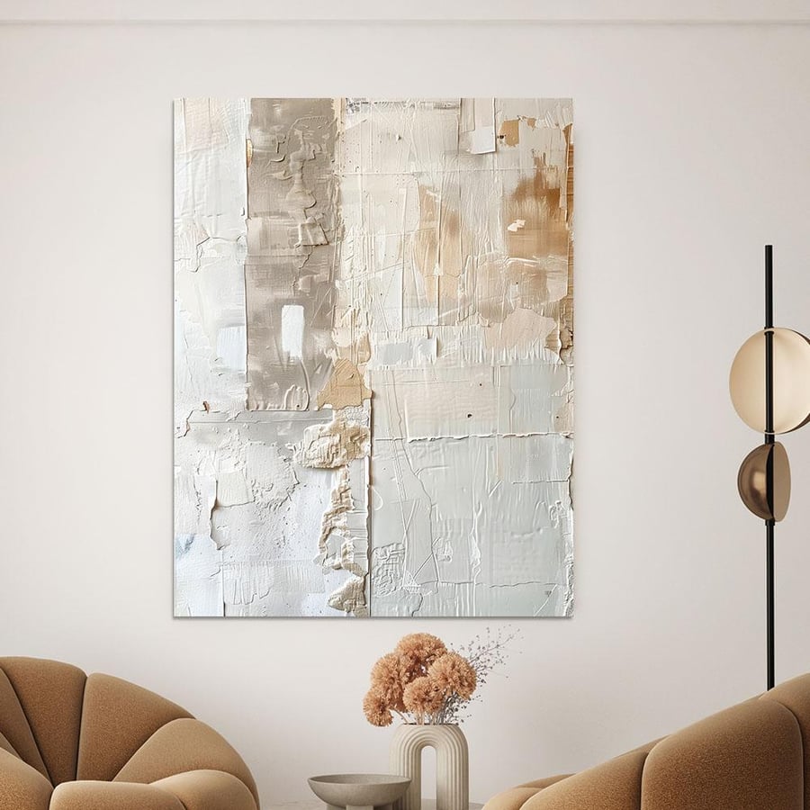 Abstract art panels with modern design