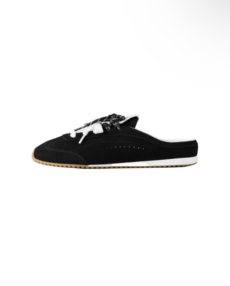 Alo Sunset Sneaker Mule Black