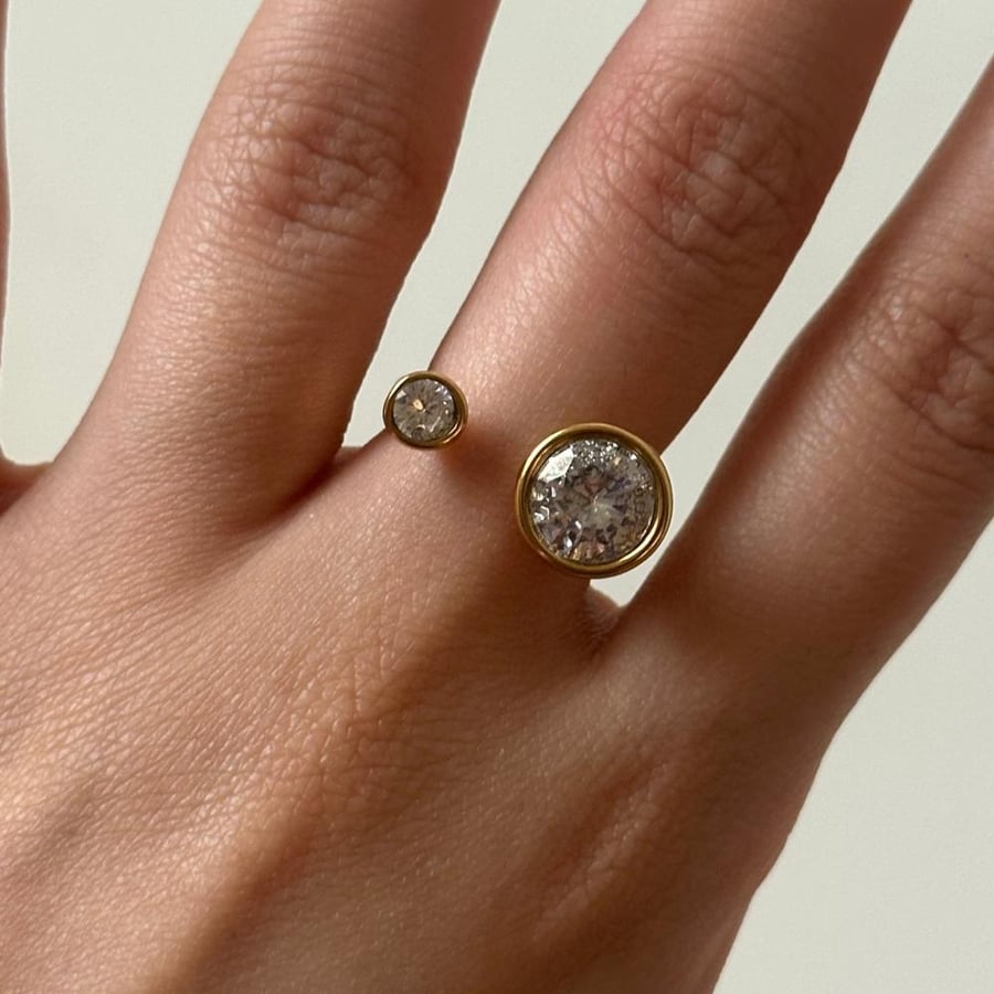 Double Spark Ring