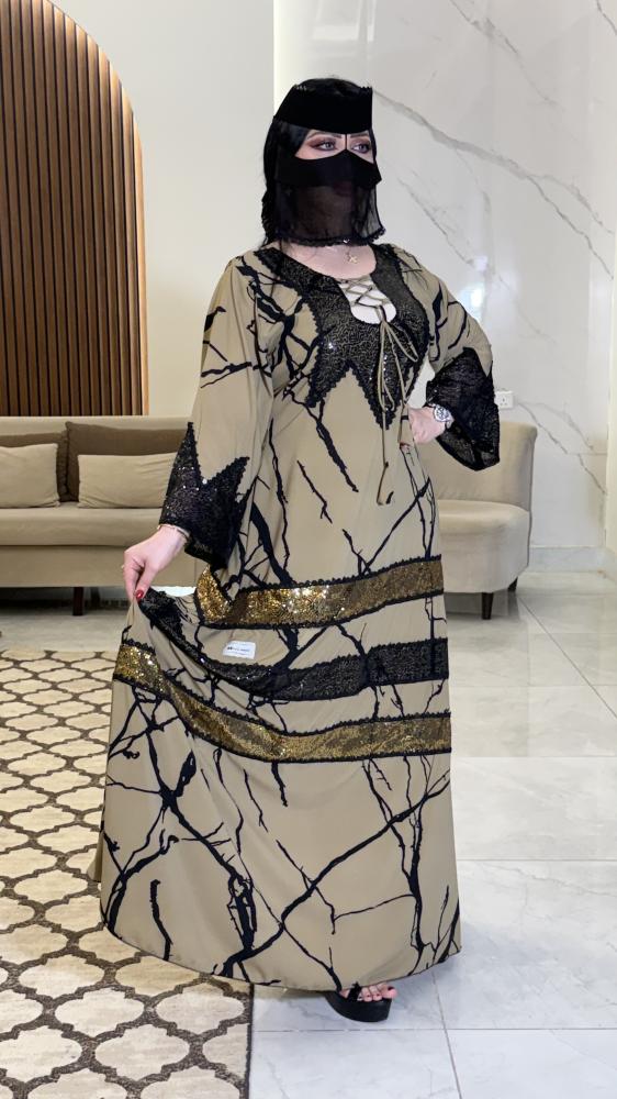 Silk abaya powder