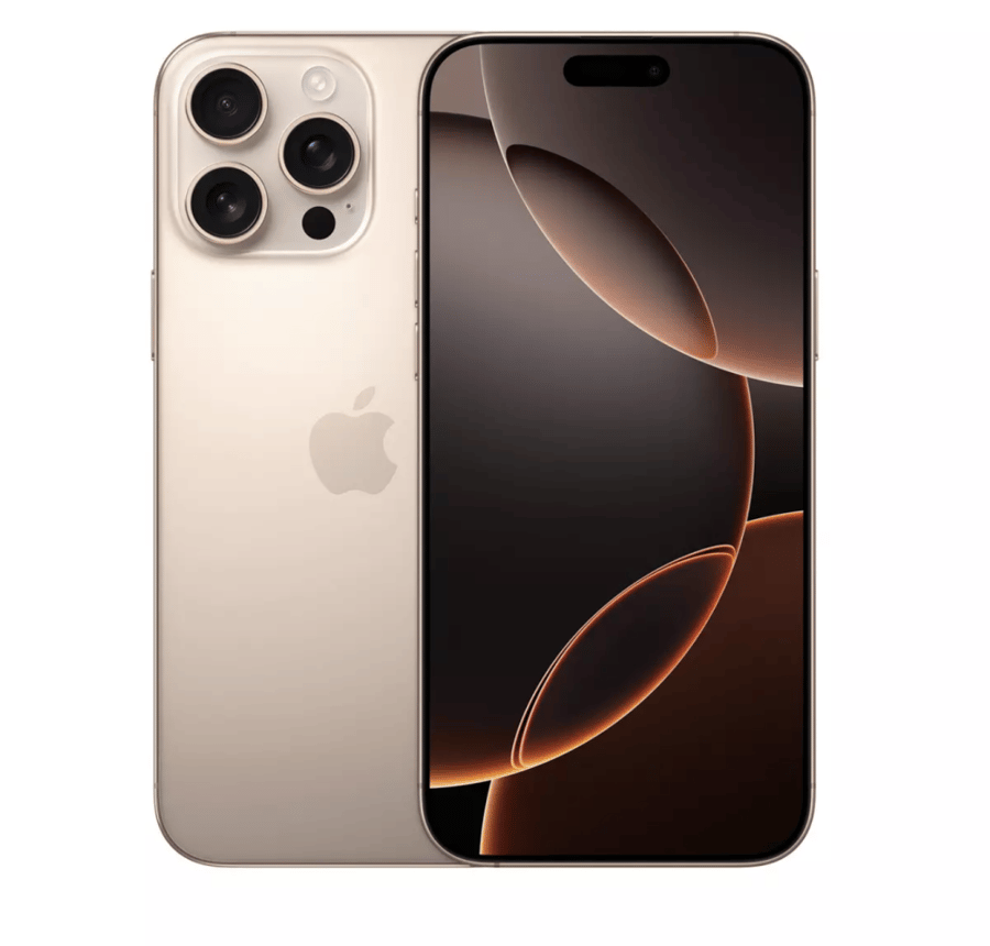 آيفون 16 برو ماكس تيتانيوم صحراوي 256GB – Apple iPhone 16 Pro Max