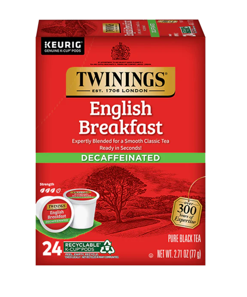 English Breakfast Decaf   K-Cup Pods  24 pods