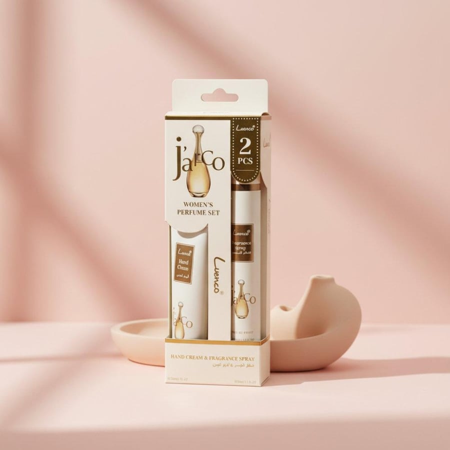 SGIR معطر للجسم مع كريم لليدين من لونكو WOMENS PERFUME SET L