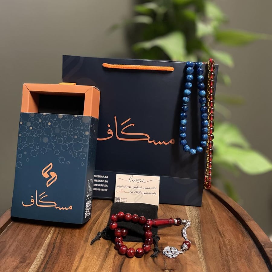 سبحة بكلايت احمر