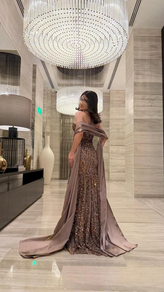 Chocolate dress