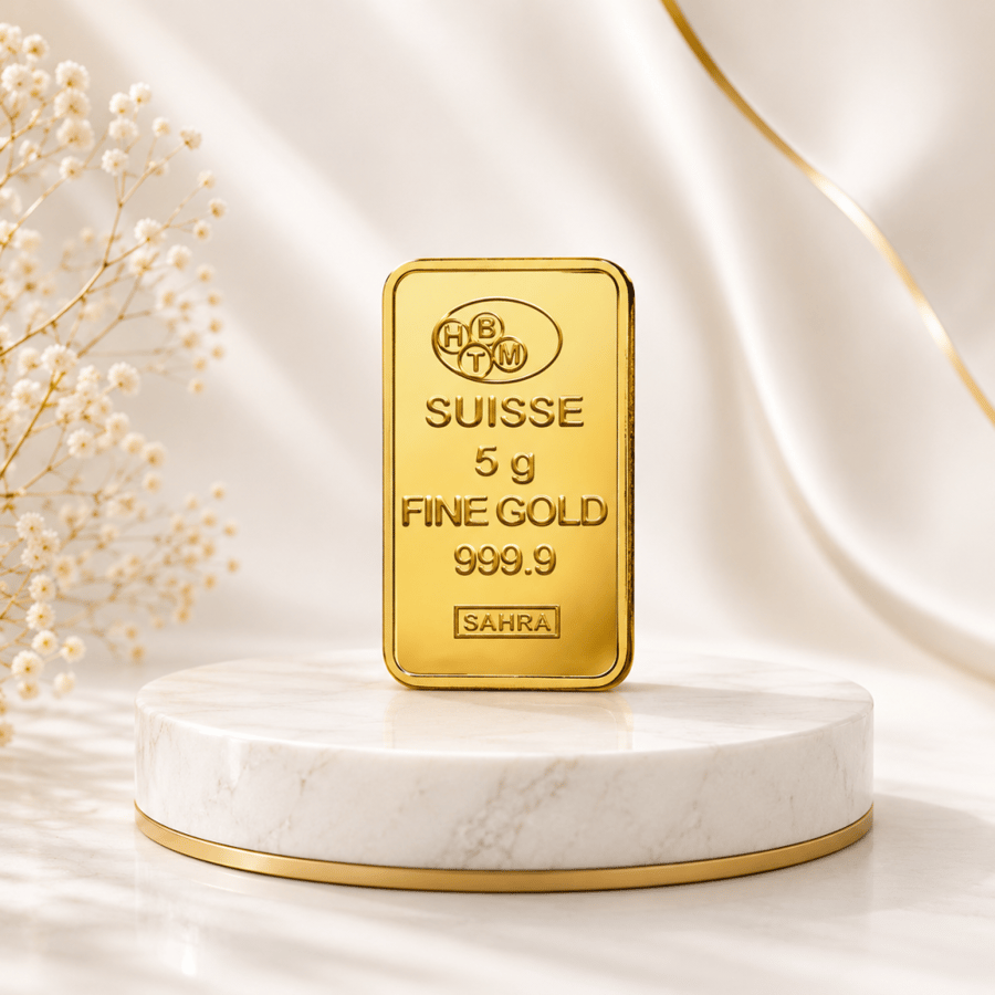 سبيكة ذهب 5 جرام عيار 24