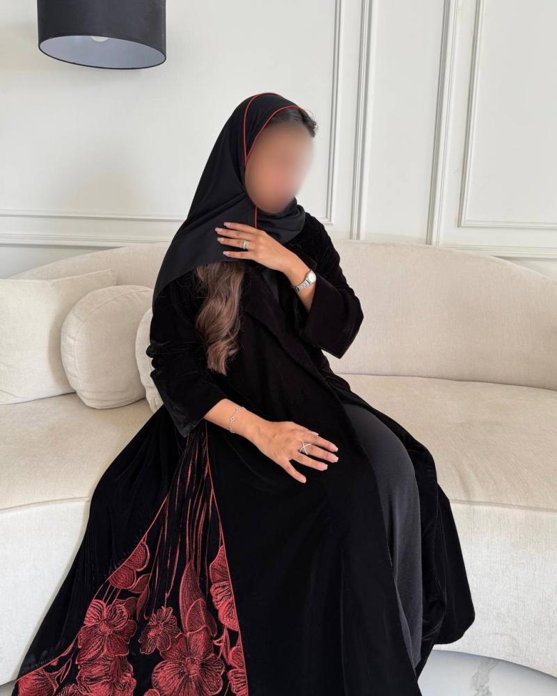 مخمل نص كلوش تطريز كمبيوتر