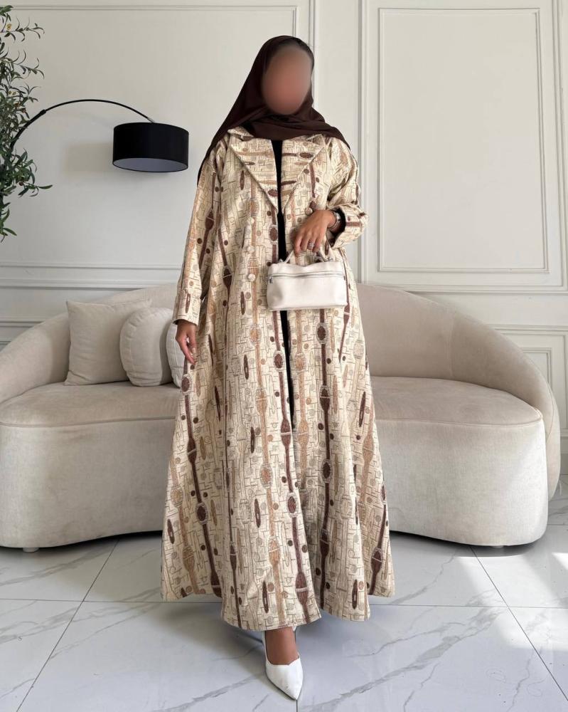 عبايه بليزر جاكار بيج فاتح