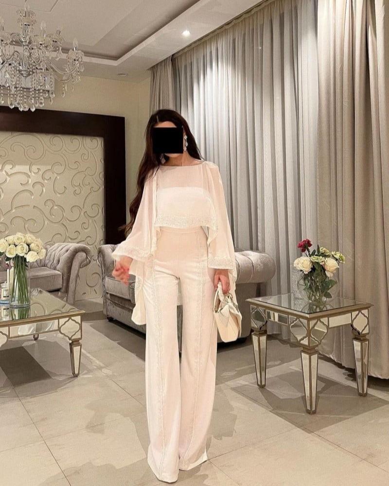 جمبسوت فخم لونين ابيض - اسود