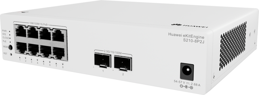 HUAWEI-S210-8P2J سويتش هواوي HUAWEI eKitEngine S210-8P2J