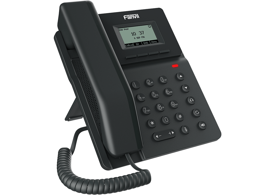 هاتف شبكي عبر بروتوكول الإنترنت Fanvil V50P IP Phone Rear View