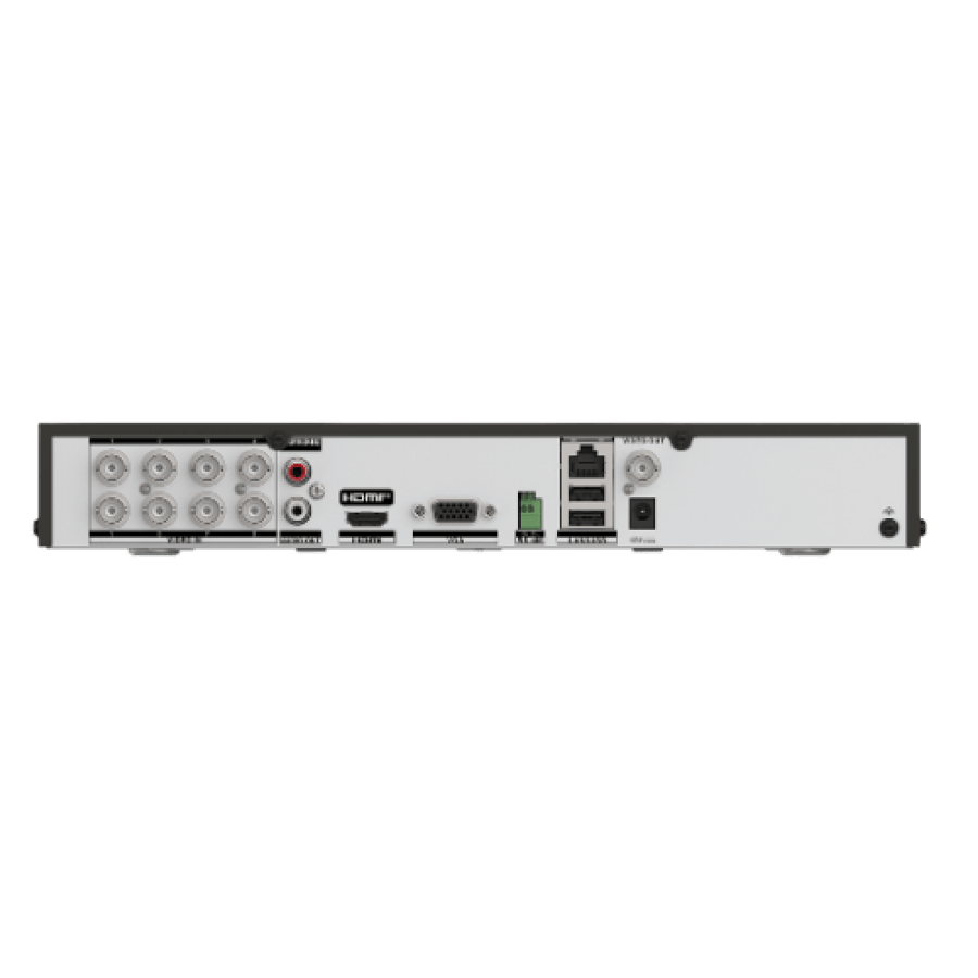 مسجل HIKVISION DS 7208HUHI M1 XT شبكي DVR بـ 8 قنوات دقة 8MP Side